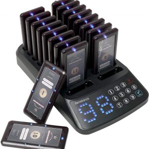 Retekess T115 [F9406A] Pager System , Restaurant Anrufsystem mit 99 Kanal